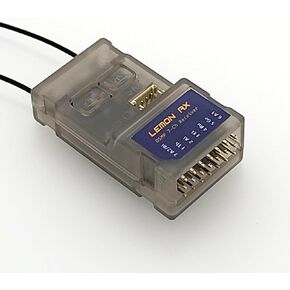 Compatible Spektrum Full-Range DSMP Receiver with Diversity Antenna， DSMX DSM2 Compatible 7-CH Telemetry Stabilizer Voltage Probe Receiver