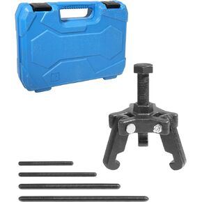 Harmonic Balancer Puller Kit,Harmonic Damper Pulley Puller,Automotive Specialty Tools,Car Accessories Adjustable 3-Jaw Puller for Harmonic Balancer Removal,Compatible with GM and More