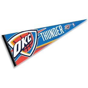 Oklahoma City Thunder Pennant Full Size 12 in X 30 in