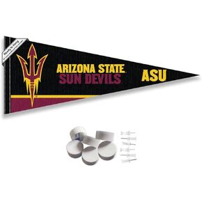 Arizona State Sun Devils Pennant Flag and Wall Tack Mount Pads