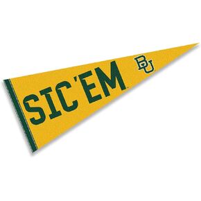 Baylor Sic Em Bears Pennant in Saudi Arabia