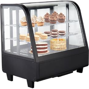 PremiumLevella PCRN357DR 3.5 Cu. Ft. Countertop Refrigerator Display Case