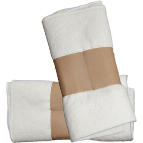 2 Pcs Organic Cotton Flannel for Castor Oil Pack Wrap, Reusable Castor Oil Compress for Liver Detox, Castor Oil Pads for Abdomen, Joints & Other Areas