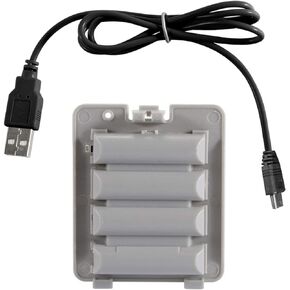 Rechargeable Battery Pack 3800mAh with Charging Cable Large Capacity Overcharge Protection for Wii Fit Balance Board Electronics Accessories in Kuwait