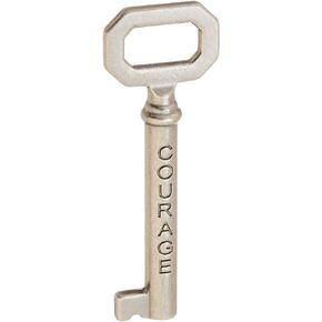 13811 Courage/Strength Key of Wisdom Loose Key, 1-1/2-Inch