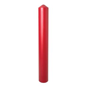 Eagle 1737R Smooth Post Sleeve, 8" Size, Red, 9-3/8" OD x 57" Height