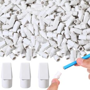 Crtiin 1000 Pcs Pencil Top Erasers Bulk Eraser Caps Pencil Eraser Toppers Pencil Erasers for Kids Party Favors Pencil Topper Erasers Studying Supplies for Students Teachers School Office (Pink)