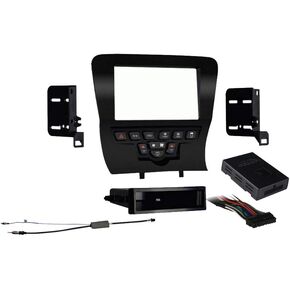 Harmony Audio Compatible with Dodge Charger 2011 2012 2013 2014 Single or Double DIN Stereo Radio Install Dash Kit New