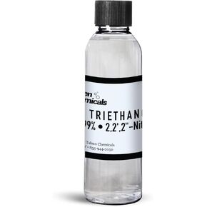 Triethanolamine (Tea) for Cosmetics 125 mL 99% pH Balancer, Surfactants DIY Skincare and Cosmetic Products by Talsen Chemicals in Kuwait