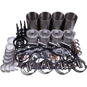 Solarhome V1702 V1702A V1702B Overhaul Rebuild Kit For Kubota V1702 DI Indirect-injection Engine L2850DT L2850DTGST KH90 L355DTSS Bobcat 743 733