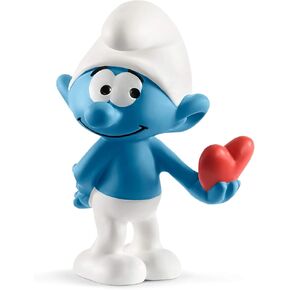 سنفور شلايك، ألعاب كرتونية قديمة قابلة للجمع للأولاد والبنات، سنفور مع تمثال لعبة لافتة، للأعمار من 3 سنوات فما فوق in Kuwait