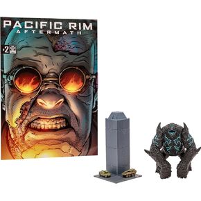 Pacific Rim McFarlane 4" Leatherback (Kaiju) Figure Playset & Comic