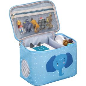 Tonies Carrying Case - Toniebox and Accessories Bag for Travel and Storage - Carrier and Organizer for 15 Tonies, Headphones, Charger and Audio Player