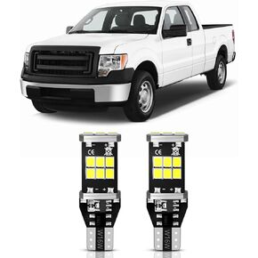 T15 921 912 906 LED Bulbs 2835 Chipsets Compatible with 2009 2010 2011 2012 2013 2014 Ford F150 F-150 Back Up Reverse Lights Xenon White, Pack of 2
