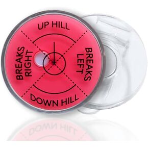 علامة كرة مستوى القارئ باللون الأخضر للجولف مع علامة كرة مساعدة للقراءة باللون الأخضر بدقة عالية | قلم تحديد مستوى الرأس للجولف مع مستوى الفقاعات | إكسسوارات الجولف بمشبك قبعة الجولف True Aim Ball Marker للرجال in Kuwait