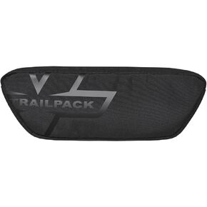 ViaTerra Handlebar Trailpack I 1.2L Black Windshield Pouch I Universal Fit for Any Motorbike, Dirt Bike & Snow Bike