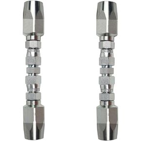 AKM 2-Pack Hydraulic Hose Field Repair Kit,3/8" Inner Diameter Reusable