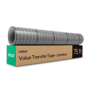 Cricut Value Transfer Tape-Flat Pack-12x12 in (75), Clear