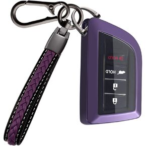 Soft TPU Car Key Fob Cover for Acura Compatible with 2022 2023 Acura RDX MDX Remote Smart Fob Case Accessories
