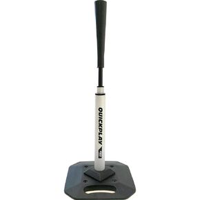 QUICKPLAY PRO Baseball Tee | Super Stable 8lb Weighted Base & Replaceable Tee Top | Pro-Grade Baseball Softball Portable Batting Tee