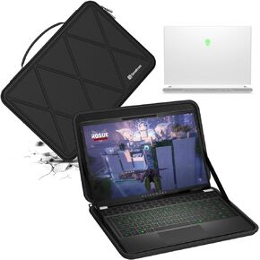 Smatree Hard EVA Protective Sleeve Case Compatible for 17.3 inch Dell Alienware x17 R2 Gaming Laptop, for Alienware m17 R5/R4/R3/R2 Gaming Laptop 17.3 inch Slim and Anti-Shock Case Notebook Bag(X8333)