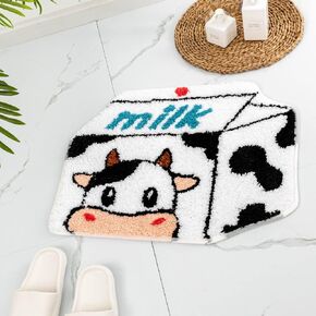 Tiger Shaped Rug Animals Bath Mat Rug Non-Slip Bathroom Door Mat for Bathroom Bedroom Kitchen Cartoon Area Rug for Bathroom Tub Soft Bathmat Home Decor Pink+Brown
