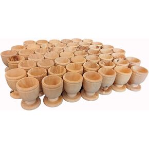 Fifty(50) Olive Wood Communion Cups 1.75" from Bethlehem
