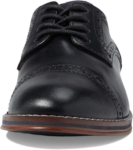 Johnston & Murphy Boy's Conard Cap Toe (Toddler/Little Kid) Oxford in Saudi Arabia