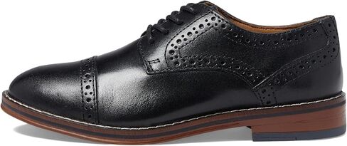 Johnston & Murphy Boy's Conard Cap Toe (Toddler/Little Kid) Oxford in Saudi Arabia