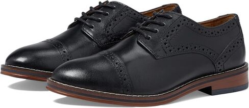 Johnston & Murphy Boy's Conard Cap Toe (Toddler/Little Kid) Oxford in Saudi Arabia
