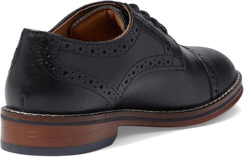 Johnston & Murphy Boy's Conard Cap Toe (Toddler/Little Kid) Oxford in Saudi Arabia