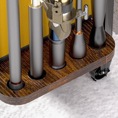 Fishing Rod Holders,Fishing Pole Holders,Fishing Gear and Equipment Organizer Fishing Rod Tackle Cart for Garage Home,Hold Up to 10 Rods or Combos in Kuwait