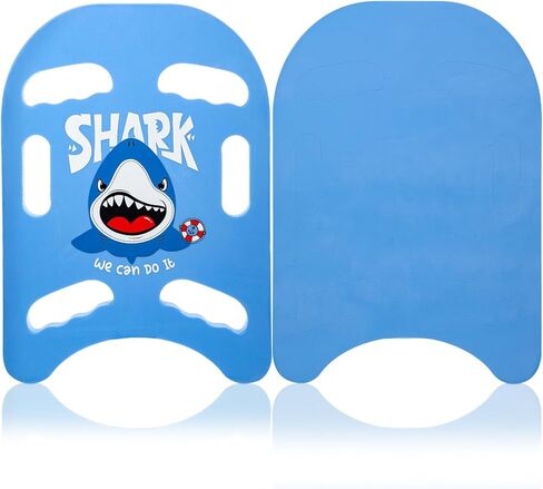 Swim Kickboard Cartoon Shark Swimming Training Kickboard for Kids Training Kickboard with Non Slip Edges and 6 Hole Handles Lightweight EVA Training Boards for Adult Pool Exercise Beach in Kuwait