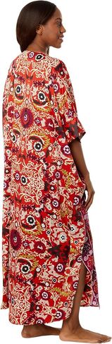 Natori Palazzo Satin Caftan Amber Espresso Combo S (السيدات 6-8) in Saudi Arabia