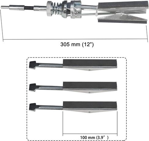 محرك اسطوانة هون ديجلايزر 2 بوصة إلى 6-1/2 بوصة قابل للتعديل 4 بوصة شفرة طويلة مع 100 220 400 حجر حصى مكبس اسطوانة شحذ مع علبة سوداء in Kuwait