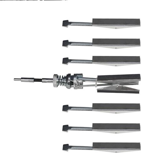 محرك اسطوانة هون ديجلايزر 2 بوصة إلى 6-1/2 بوصة قابل للتعديل 4 بوصة شفرة طويلة مع 100 220 400 حجر حصى مكبس اسطوانة شحذ مع علبة سوداء in Kuwait