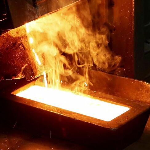 2 Pieces (1kg) Graphite Ingot Molds Crucible for Casting Mould Refining Metal Copper Gold Silver Aluminum Brass (4 x 2 x 1 Inch) in Kuwait