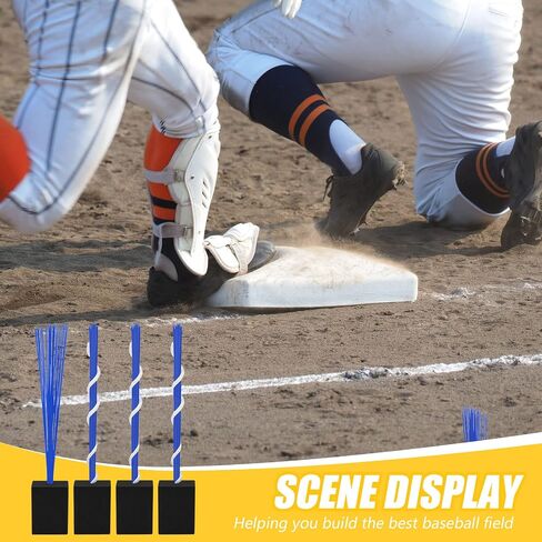 Deekin 4 Pcs Base Plugs Anchor Base Plugs Baseball Field Maintenance Equipment Baseball Accessories for Baseball Field in Saudi Arabia