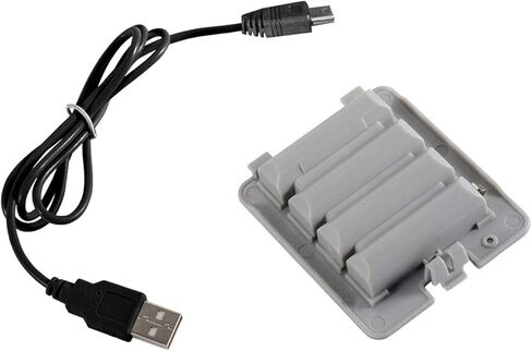 Rechargeable Battery Pack 3800mAh with Charging Cable Large Capacity Overcharge Protection for Wii Fit Balance Board Electronics Accessories in Kuwait