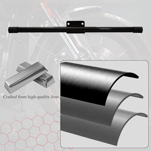 WOWTK Highway Peg Crash Bar واقي المحرك لـ Harley Softail Low Rider S FXLRS، Low Rider ST FXLRST 2022-2023، أسود in Saudi Arabia