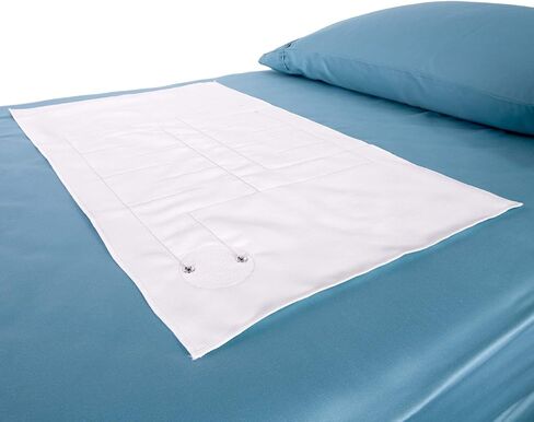 منبه جارديان للتبول اللاإرادي بجانب السرير للأطفال والمراهقين والبالغين مع صوت عالٍ واهتزاز قوي لإيقاظ الأشخاص الذين ينامون بعمق (السرير)، أبيض in Kuwait