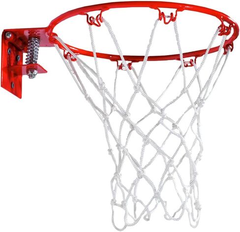 Home Decorative Mini Basketball Direct to Wall (NO Backboard Required) 9-inch Hoop with net. Bonus: 5 Mini Basketballs,Hand Pump and one Larger Ball for Passing Practice in Saudi Arabia