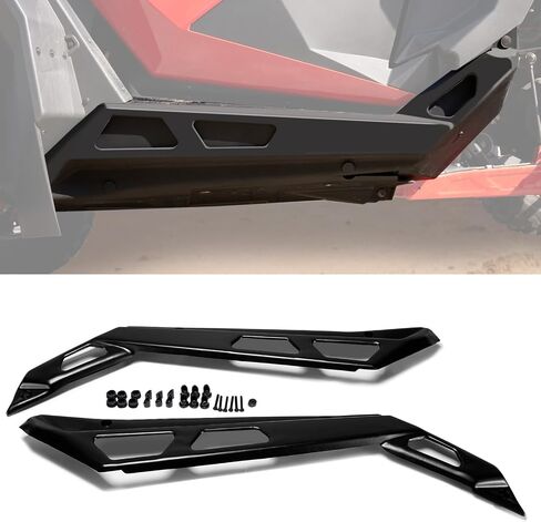 A & UTV PRO 2-Seat Low Profile Rock Sliders لعام 2020-2023 Polaris RZR PRO XP/RZR PRO R/Turbo R، قضبان نيرف الفولاذية شديدة التحمل، ملحقات الخطوات الجانبية لشجرة كيكرز، استبدل OEM # 2883760-293 in Saudi Arabia