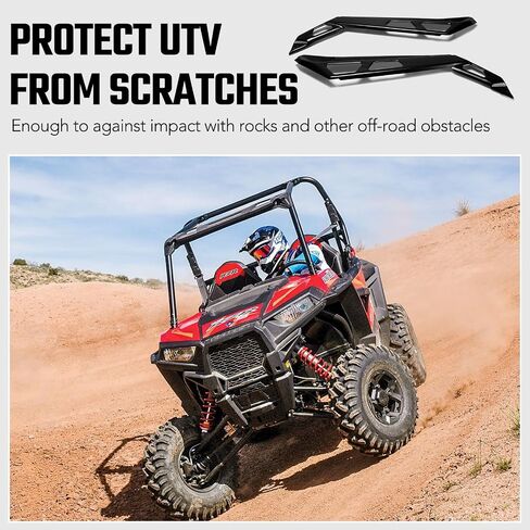 A & UTV PRO 2-Seat Low Profile Rock Sliders لعام 2020-2023 Polaris RZR PRO XP/RZR PRO R/Turbo R، قضبان نيرف الفولاذية شديدة التحمل، ملحقات الخطوات الجانبية لشجرة كيكرز، استبدل OEM # 2883760-293 in Saudi Arabia