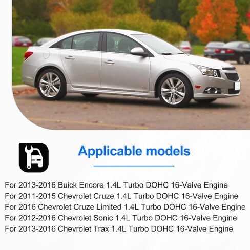 طقم إعادة بناء بيستونز المحرك مع قضبان كون لـ 2011-2016 تشيفي كروز/سونيك/تراكس/كروز المحدودة لمحرك بويك إنكور 2013-2016 1.4 لتر توربو 16 صمامًا in Kuwait