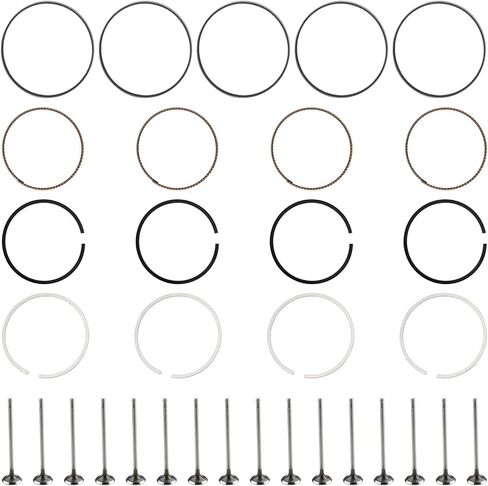 طقم إعادة بناء بيستونز المحرك مع قضبان كون لـ 2011-2016 تشيفي كروز/سونيك/تراكس/كروز المحدودة لمحرك بويك إنكور 2013-2016 1.4 لتر توربو 16 صمامًا in Kuwait
