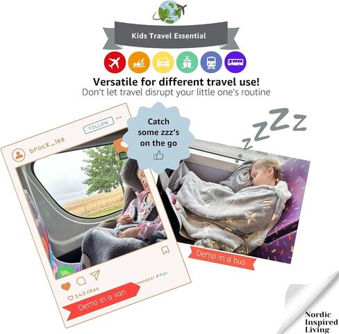 طقم سرير ومسند للقدمين على شكل طائرة للأطفال مكون من 3 قطع. أساسيات السفر للأطفال، موسع مقعد الطائرة للأطفال، سرير أطفال محمول، سرير طائرة للأطفال الصغار، مسند للقدمين بالطائرة، سرير أطفال بالطائرة in Saudi Arabia