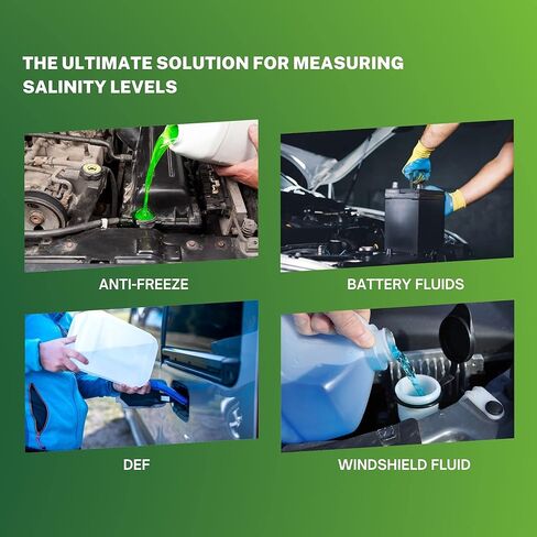 أدوات العملاق مانع التجمد الممتاز فهرنهايت، AdBlue، DEF، حمض البطارية، وسائل غسيل الزجاج الأمامي | يقيس درجة حرارة نقطة التجمد والتركيز in Kuwait