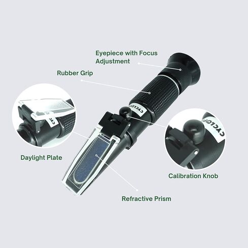 أدوات العملاق مانع التجمد الممتاز فهرنهايت، AdBlue، DEF، حمض البطارية، وسائل غسيل الزجاج الأمامي | يقيس درجة حرارة نقطة التجمد والتركيز in Kuwait