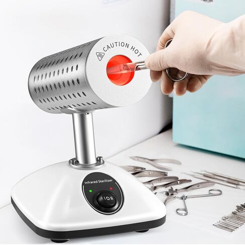 معقم مشرط بالأشعة تحت الحمراء DS-900S معقمات الأوتوكلاف للمختبر 825 درجة مئوية معقم حلقة التلقيح لتطعيم حلقة الفطريات 110 فولت 240 وات in Kuwait